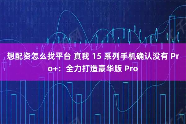 想配资怎么找平台 真我 15 系列手机确认没有 Pro+：全力打造豪华版 Pro